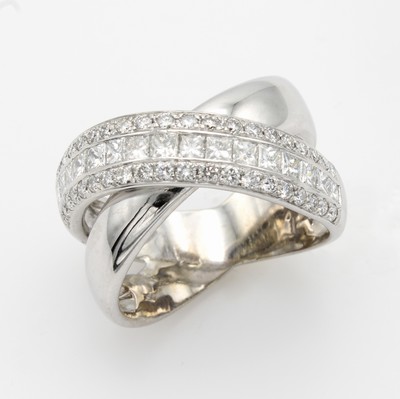 Image Breiter Ring mit Diamanten und Brillanten
