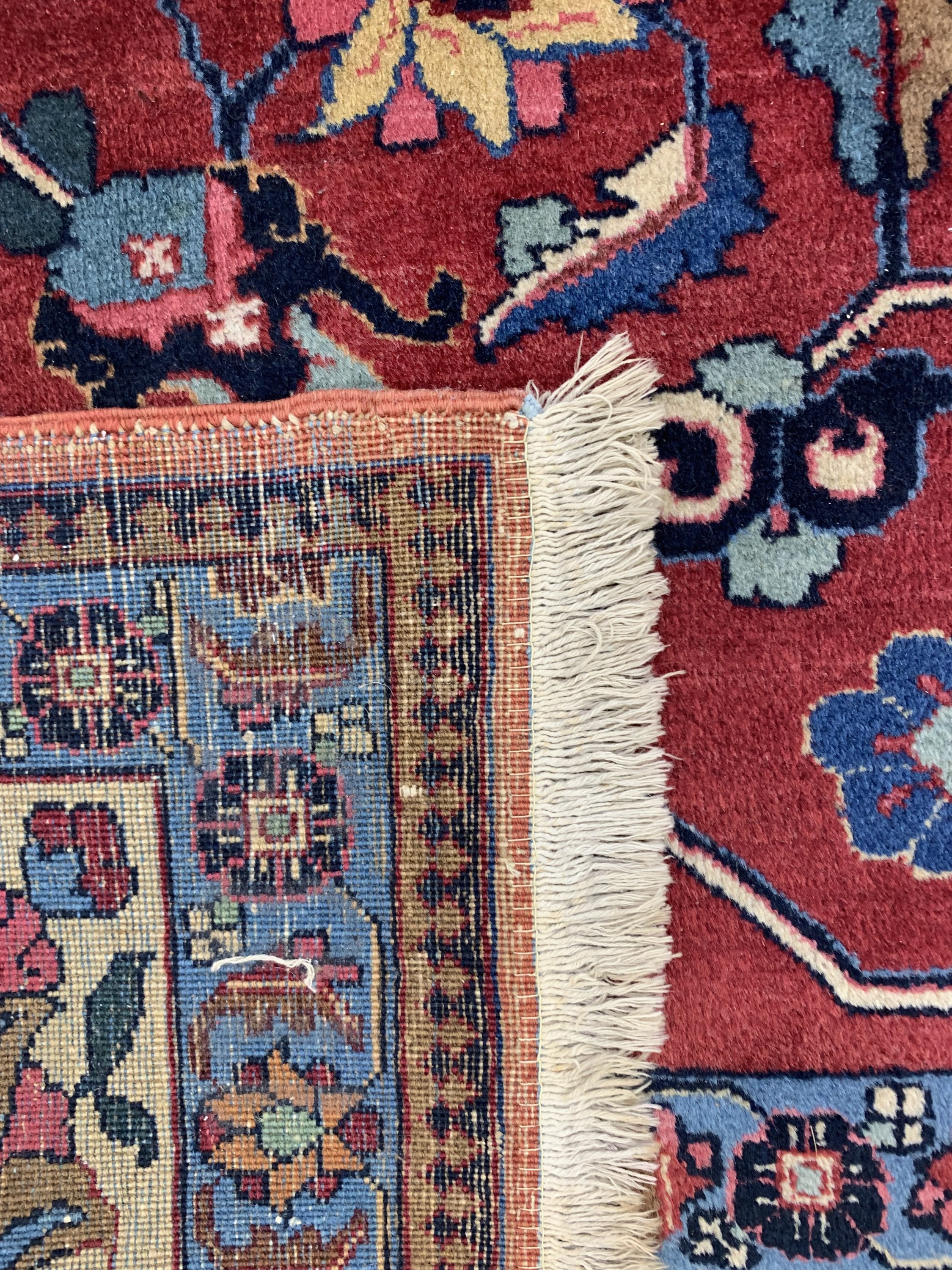 Detail f: Täbriz alt, Persien, um 1950, Wolle auf Baumwolle, ca. 470 x 353 cm, EHZ: 3