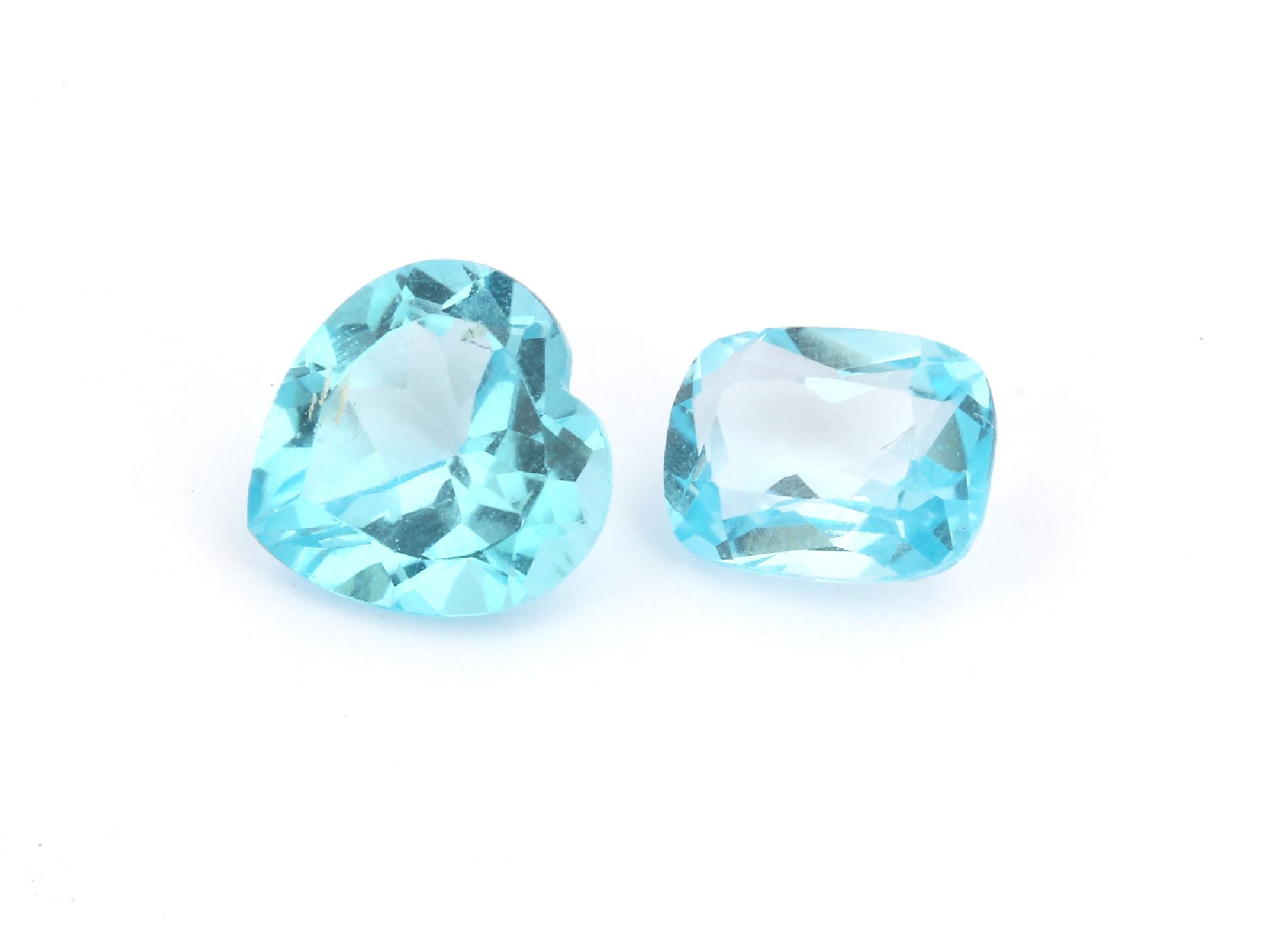 Detail a: Lot lose Topase, ca. 64.19 ct, versch. Schliffformen, Größen und Farbnuancen