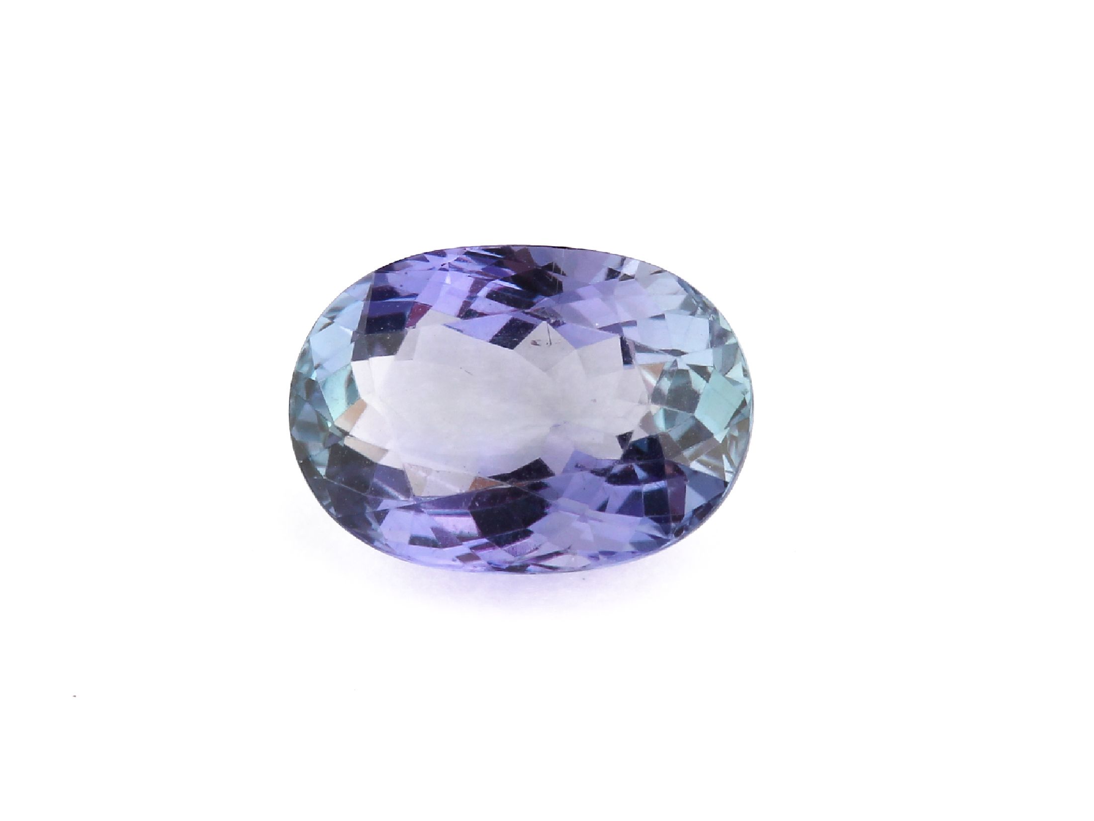 Loser Tansanit, ca. 4.68 ct, ovalfacett., mit PGTL-Expertise