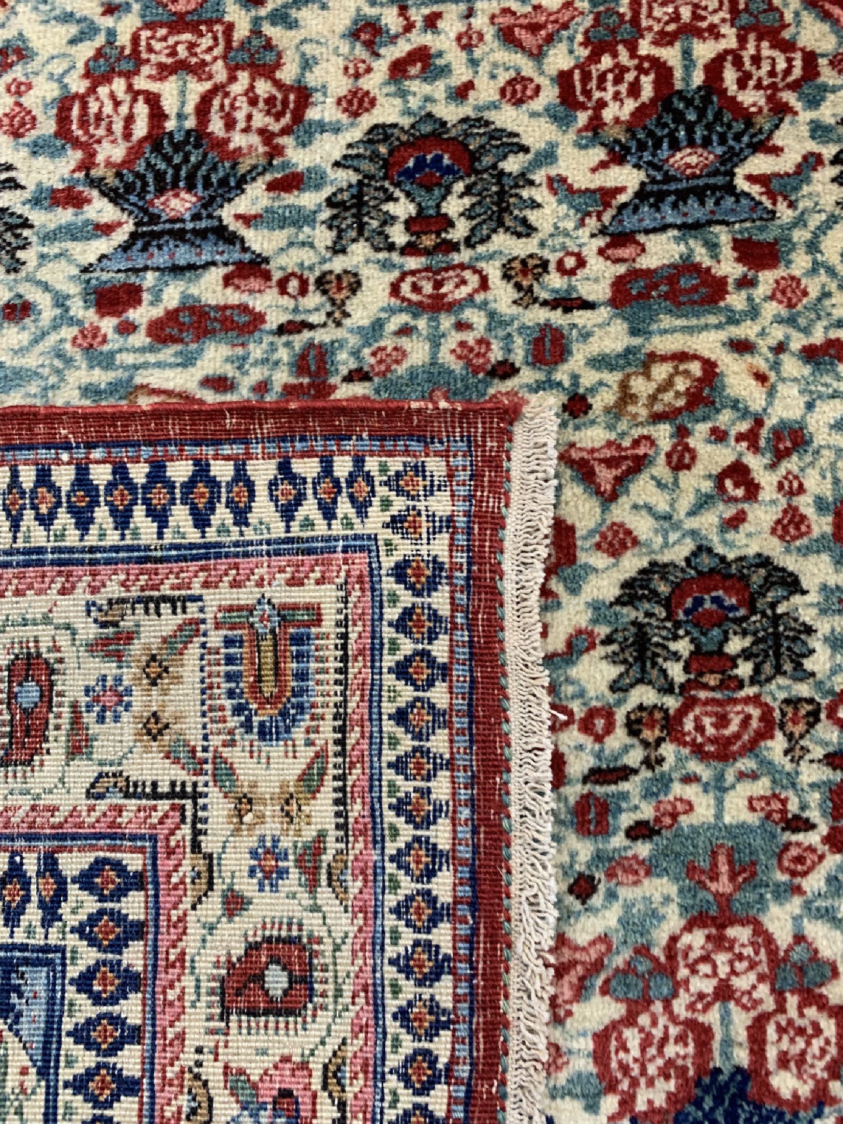Detail e: Teheran"Zili-Sultan", Persien, um 1940/1950, Wolle auf Baumwolle, ca. 305 x 206 cm, EHZ: 1-2