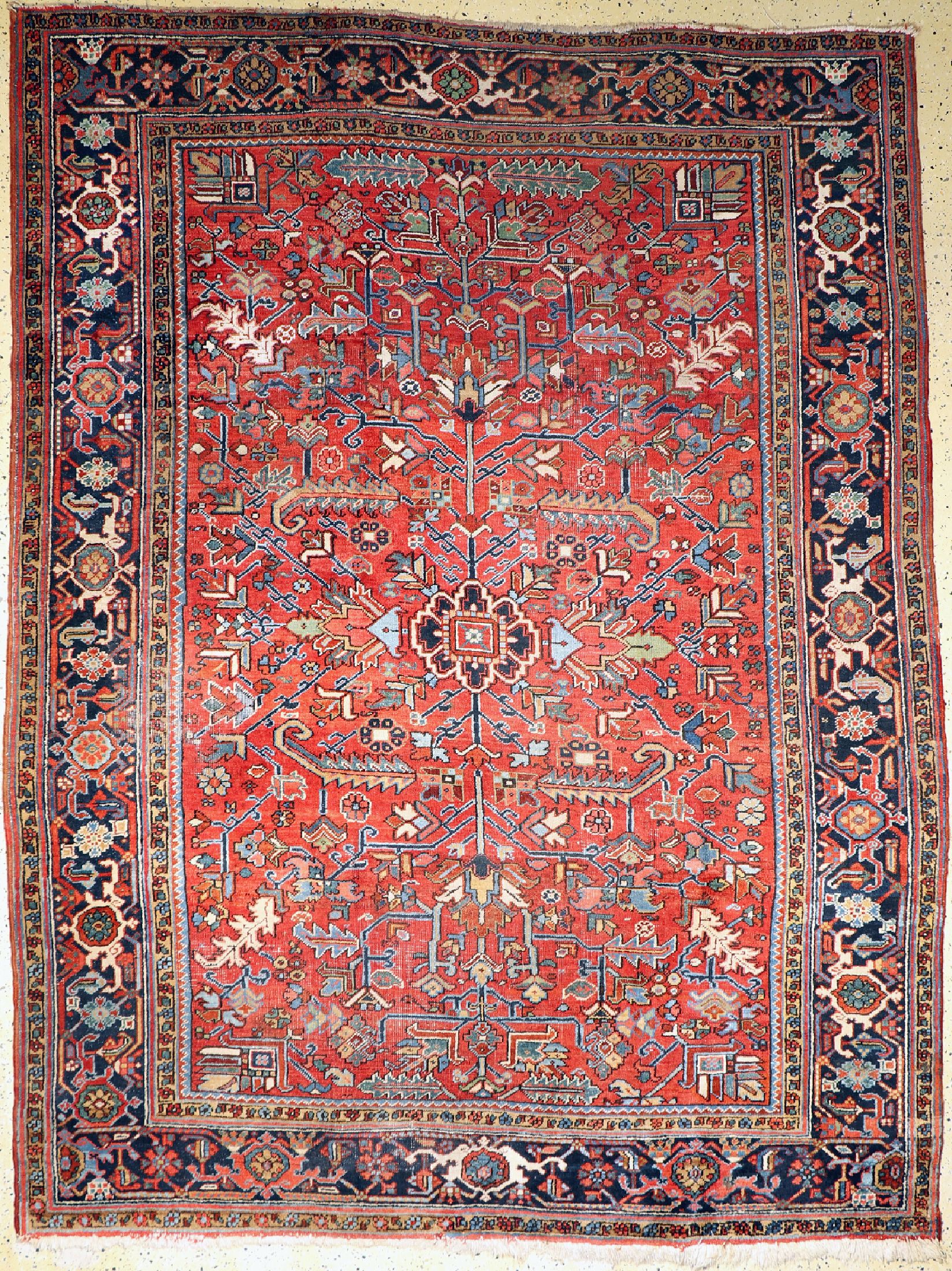 Heriz alt, Persien, um 1950, Wolle auf Baumwolle, ca. 295 x 227 cm, EHZ: 3