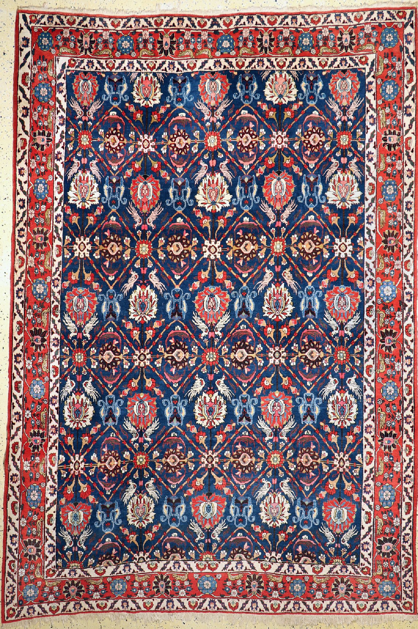 Weramin alt, Persien, um 1930, Wolle auf Baumwolle, ca. 310 x 215 cm, EHZ: 2