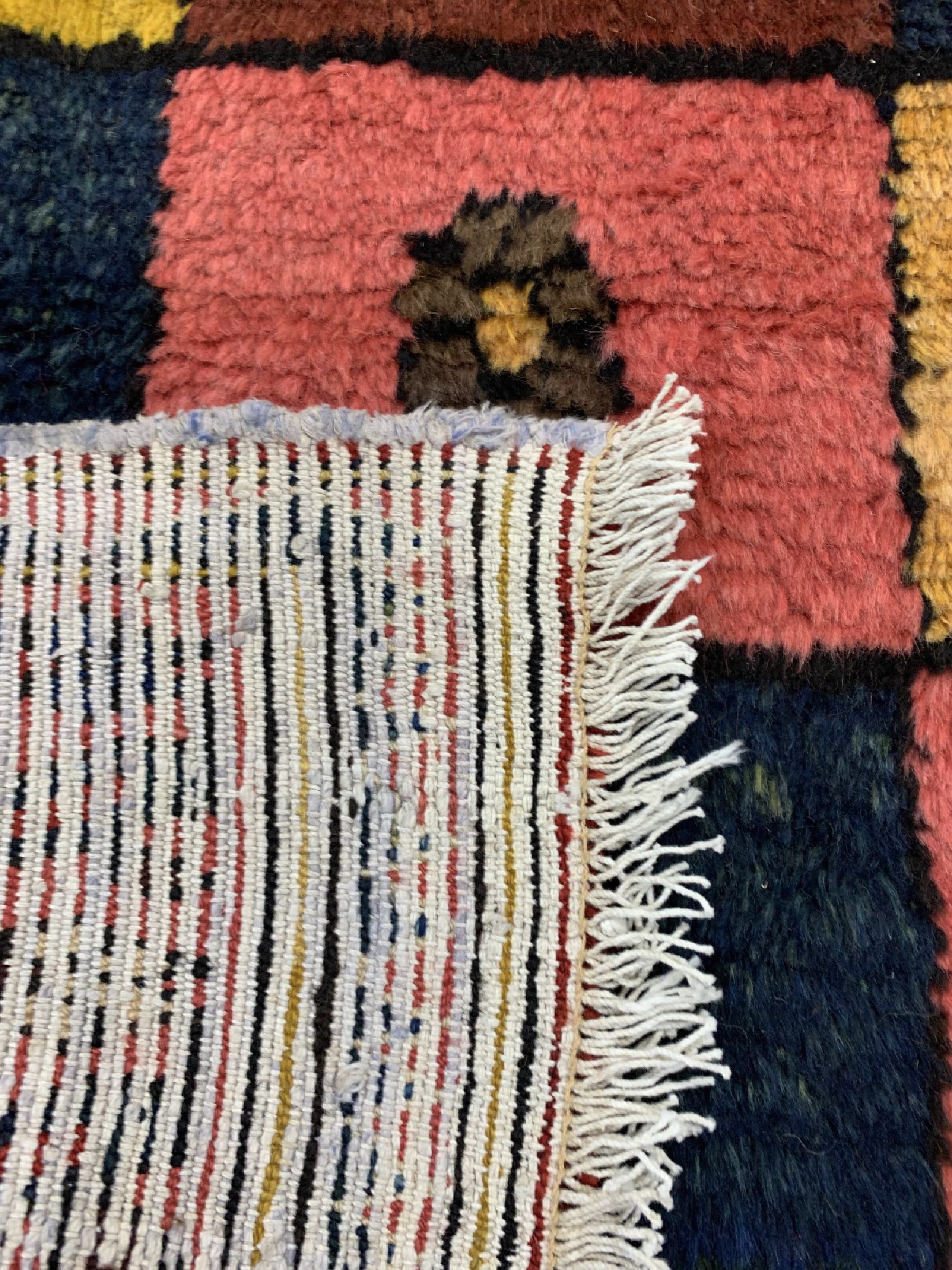Detail e: Louri Bachtiar, Persien, um 1940, Wolle aufBaumwolle, ca. 210 x 135 cm, EHZ: 1-2