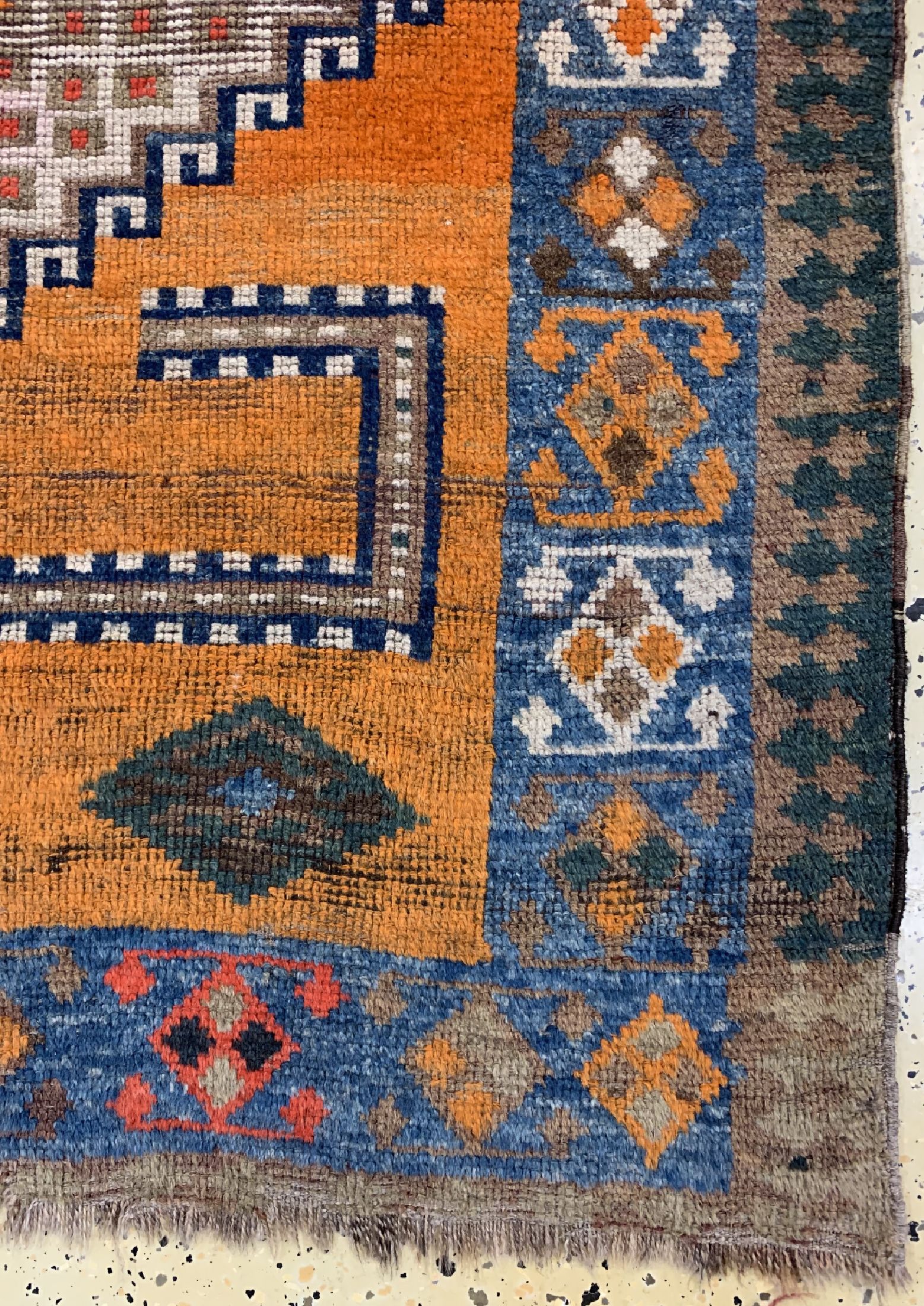 Detail a: Antiker Louri Gabbeh, Persien, 19.Jhd, Wolle auf Wolle, ca. 170 x 117 cm, EHZ: 4
