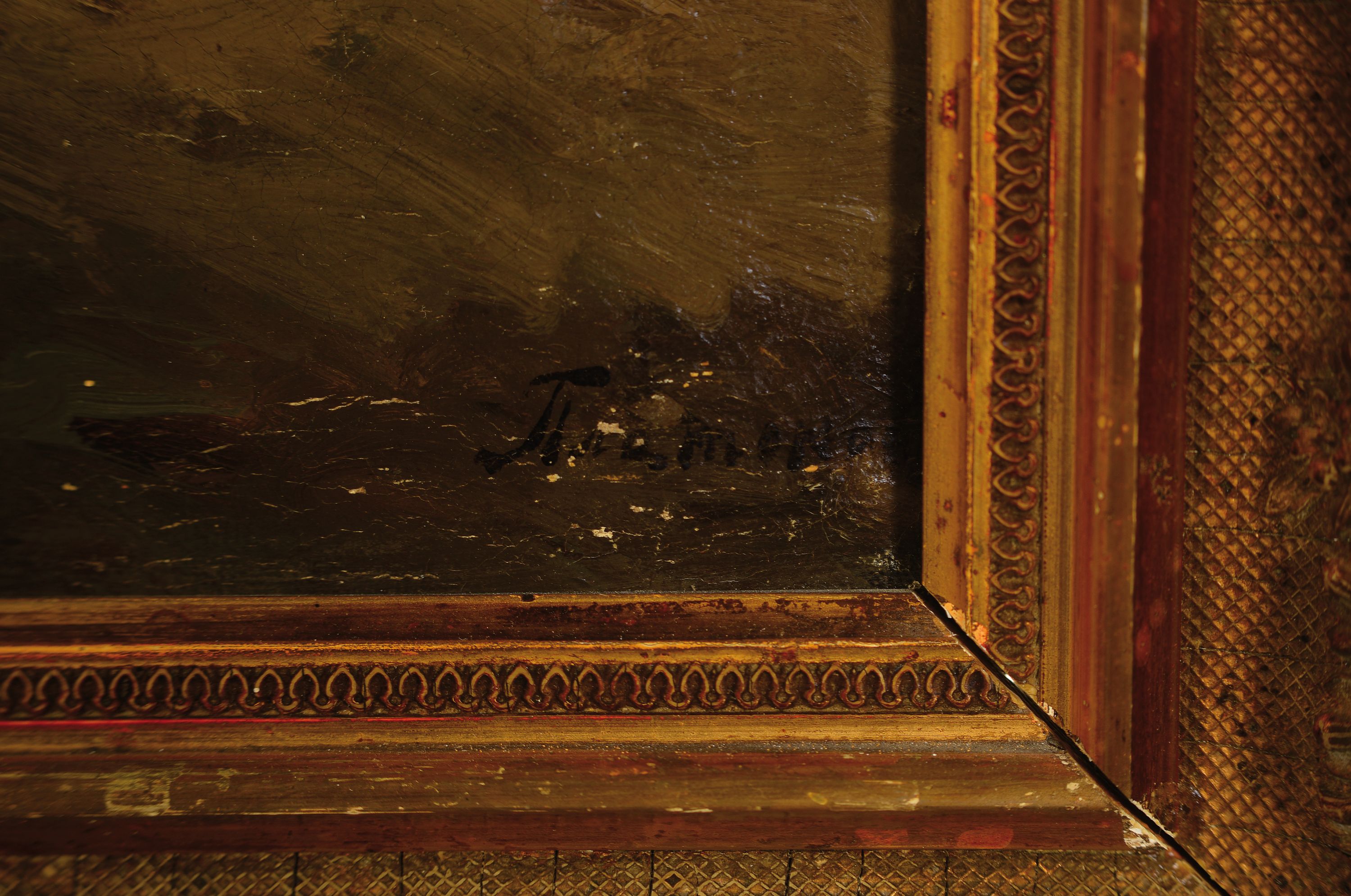 Detail a: Russischer Künstler des 19. Jh., Junge Italienerin mit Kind auf dem Rücken, Öl/Lwd, re. u. sign., ca. 60x40cm, R. ca. 80x60cm