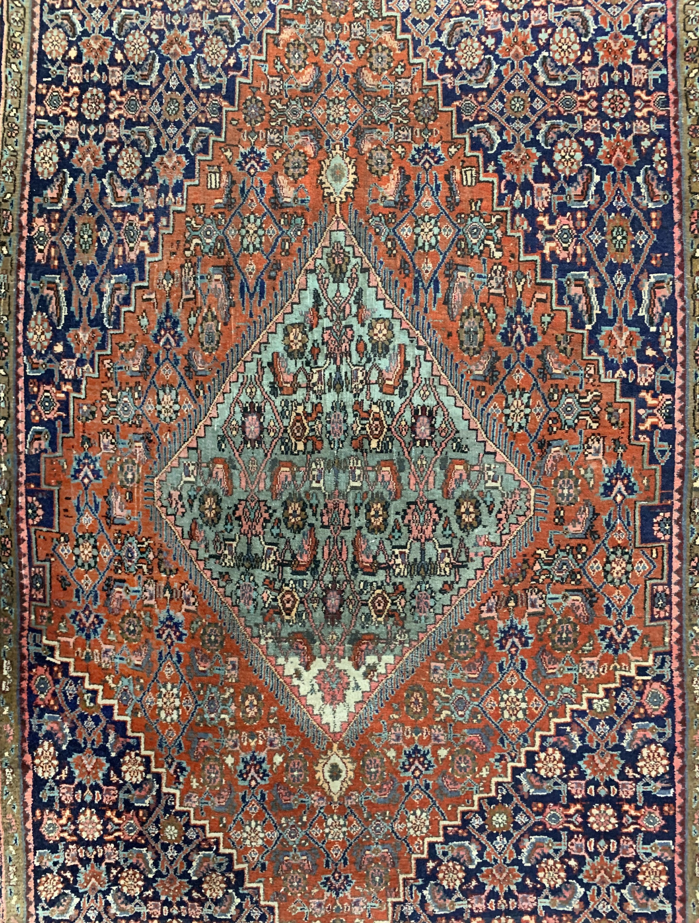 Detail a: 1 paar alte Bidjar, Persien, um 1950, Wolleauf Baumwolle, ca. 190 x 125 cm, EHZ: 2-3