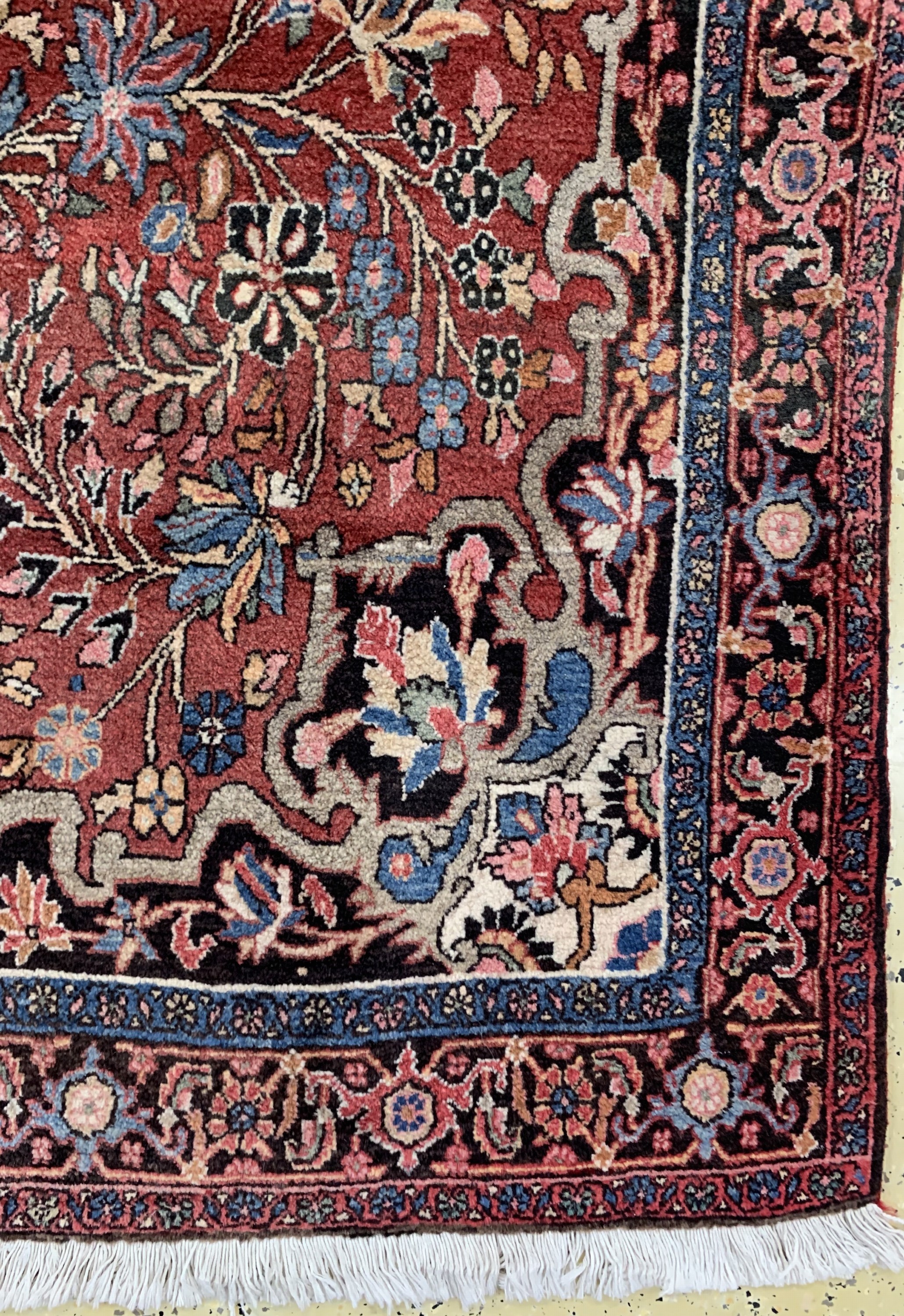 Detail a: Bidjar alt, Persien, um 1950, Wolle auf Baumwolle, ca. 280 x 155 cm, EHZ: 2