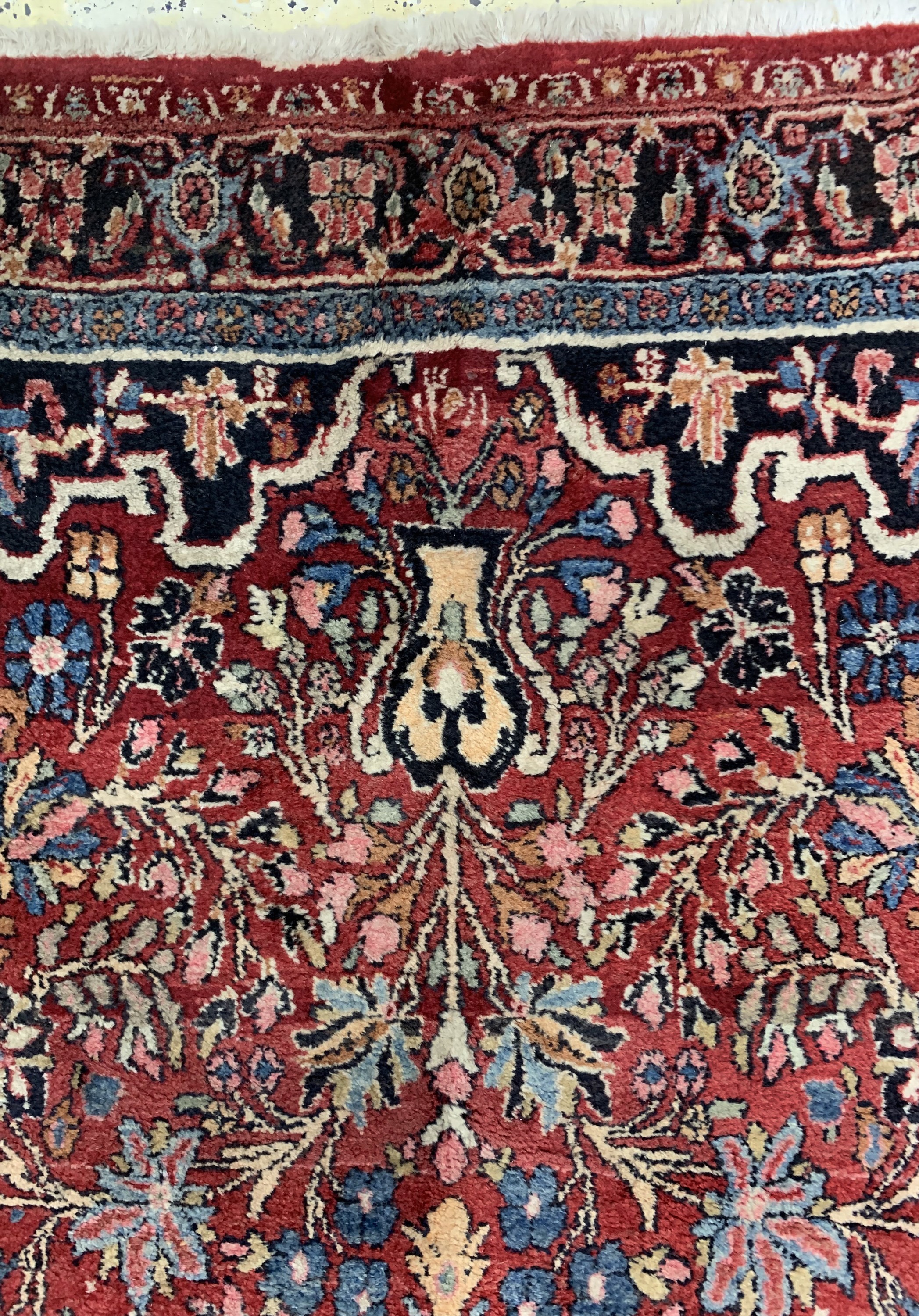 Detail c: Bidjar alt, Persien, um 1950, Wolle auf Baumwolle, ca. 280 x 155 cm, EHZ: 2