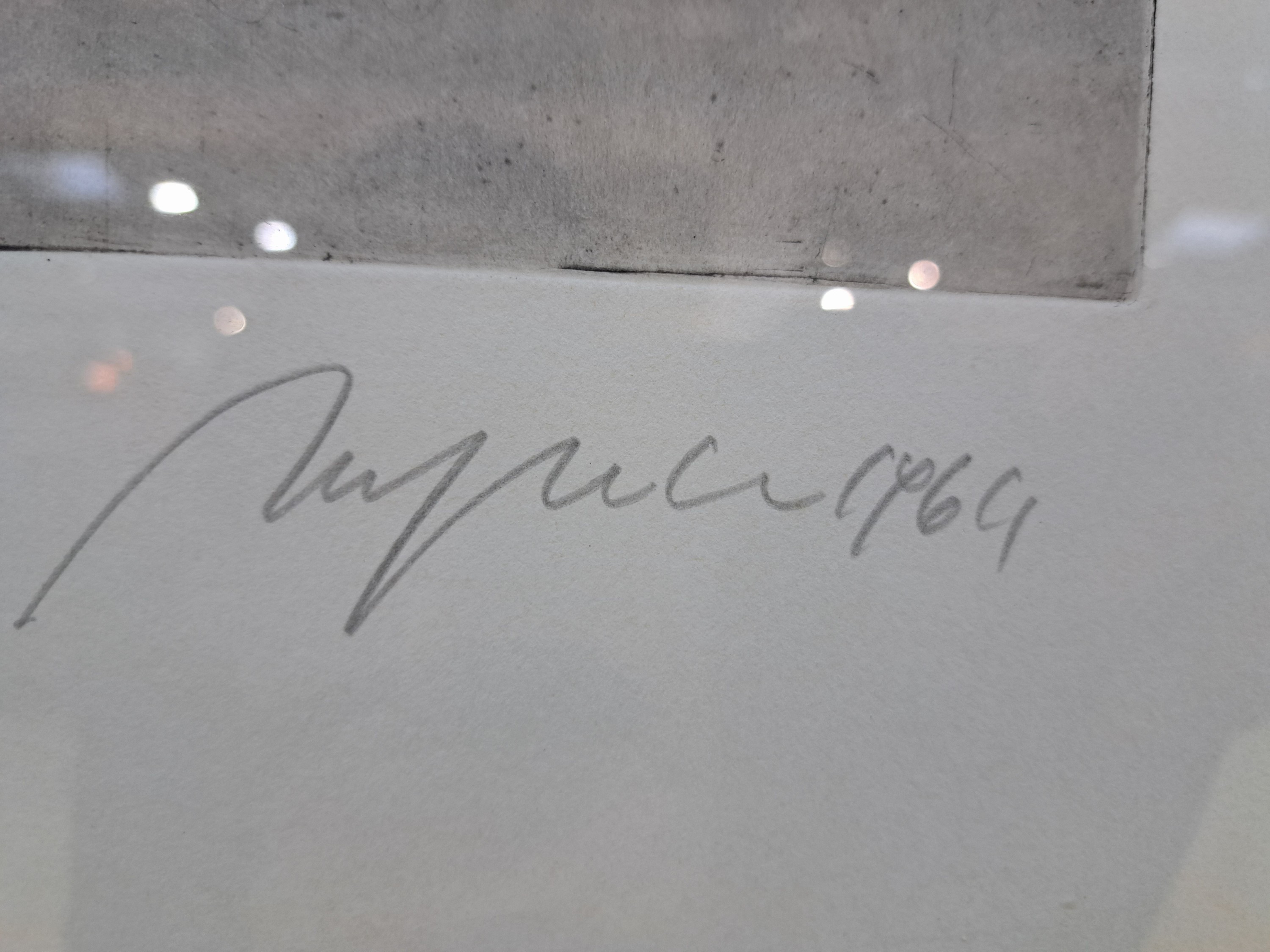 Detail a: Alfred Hrdlicka, 1928-2009, Radierung, num. 86/99, handsign. und dat. 64, ca, 30x35cm, u.Gl., R. ca. 50x65cm