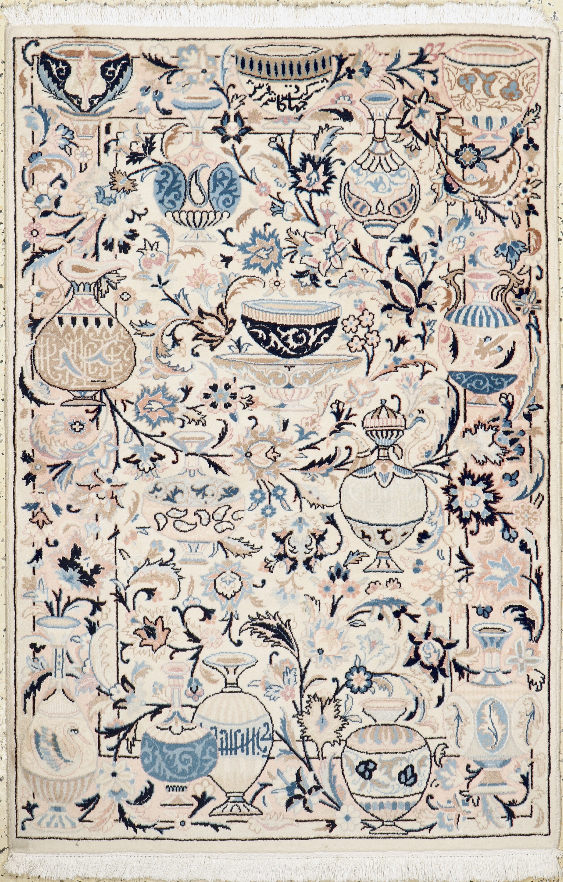 Kashmar, Persien, ca. 40 Jahre, Wolle auf Baumwolle, ca. 152 x 102 cm, EHZ: 2
