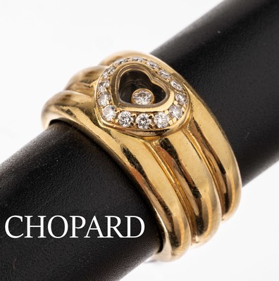 Image 26750115 - 18 kt Gold CHOPARD Brillant-Ring