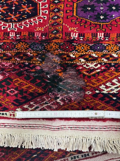 26750534n - Buchara´Palastteppich´, Turkmenistan, Auftragsarbeit, ca. 10 Jahre, Wolle auf Wolle,ca. ...