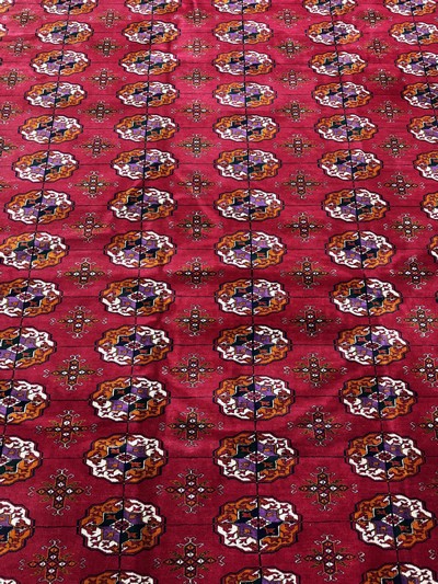 26750543k - Buchara´Palastteppich´, Turkmenistan, Auftragsarbeit, ca. 10 Jahre, Wolle auf Wolle,ca. ...