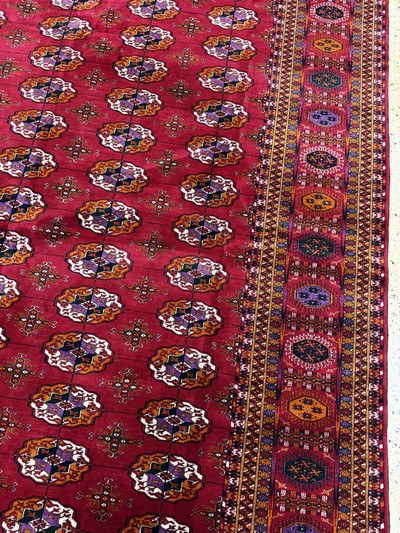 26750543l - Buchara´Palastteppich´, Turkmenistan, Auftragsarbeit, ca. 10 Jahre, Wolle auf Wolle,ca. ...