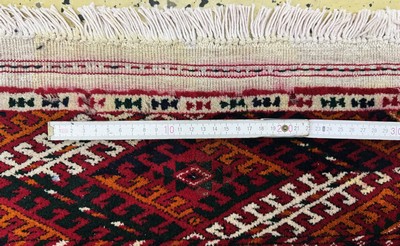 26750543s - Buchara´Palastteppich´, Turkmenistan, Auftragsarbeit, ca. 10 Jahre, Wolle auf Wolle,ca. ...