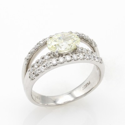 Image 26750682 - Ring mit Diamant und Brillanten