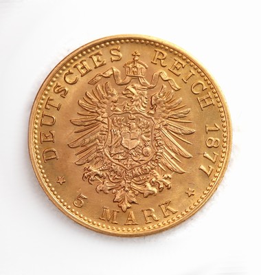 26754090a - Gold coin 5 Mark