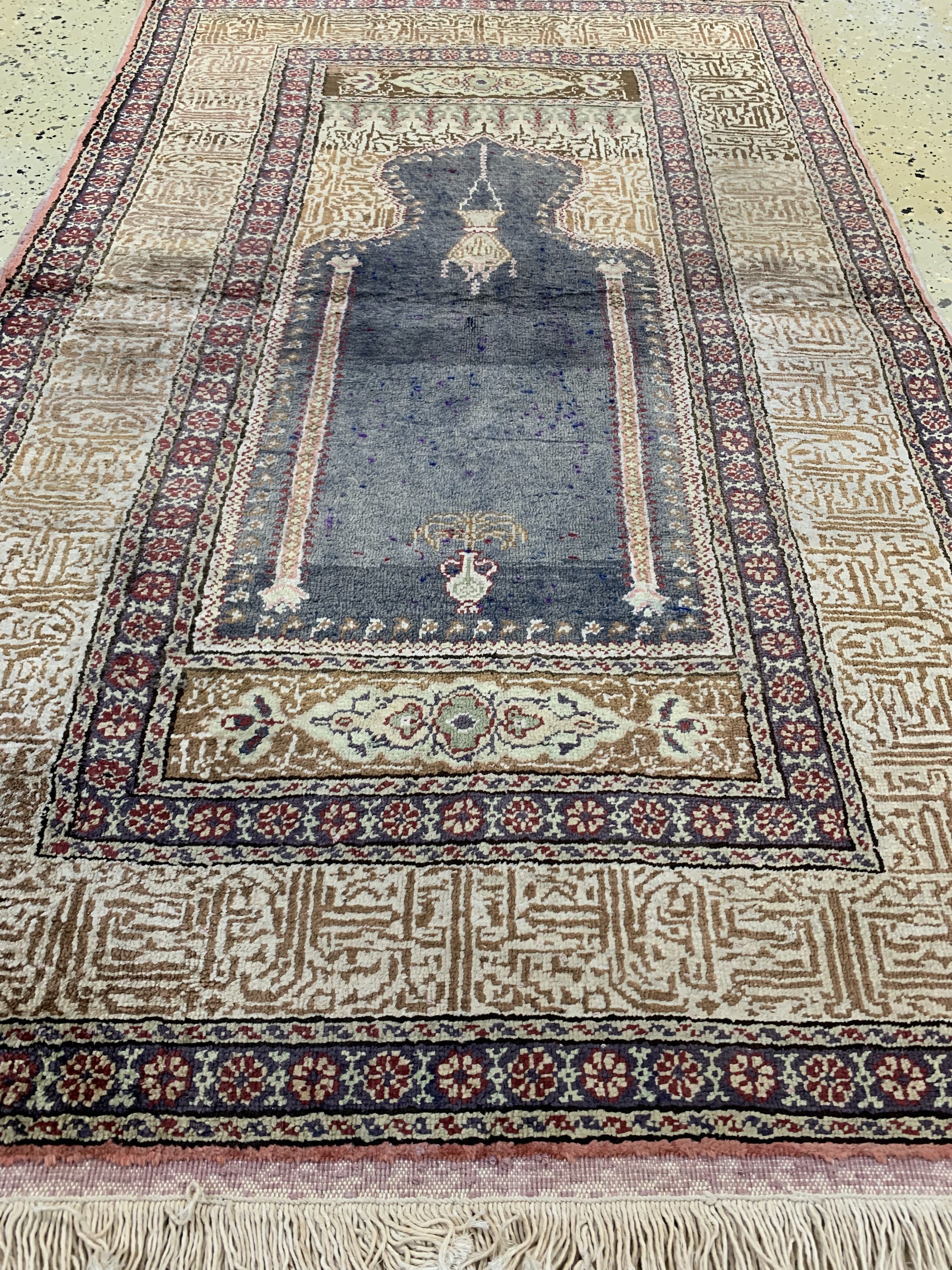 Detail b: Kayseri, Türkei, um 1940, merzerisierte Baumwolle, ca. 140 x 85 cm, EHZ: 2