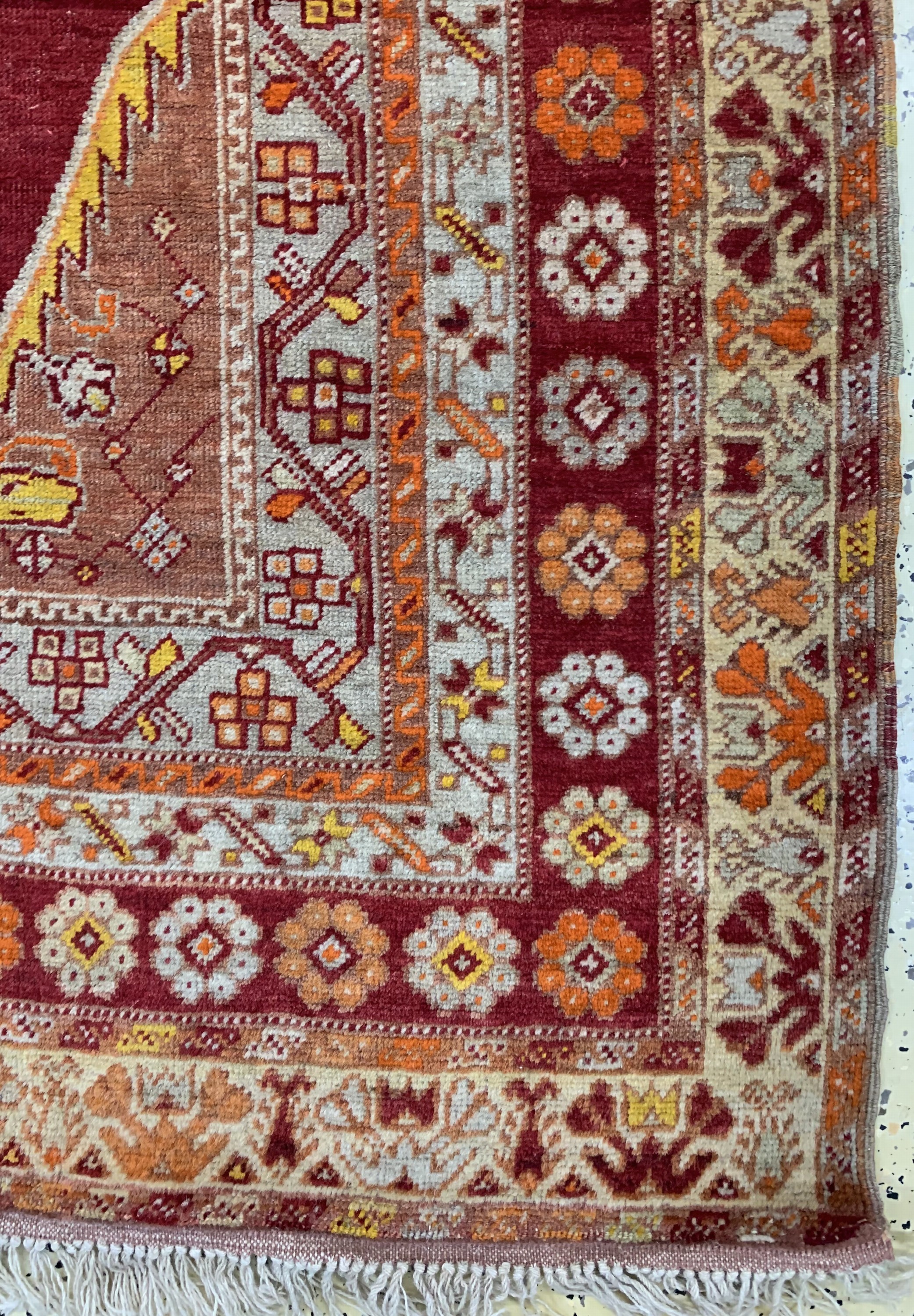 Detail a: Sivas alt, Türkei, um 1930, Wolle auf Wolle, ca. 177 x 119 cm, EHZ: 3