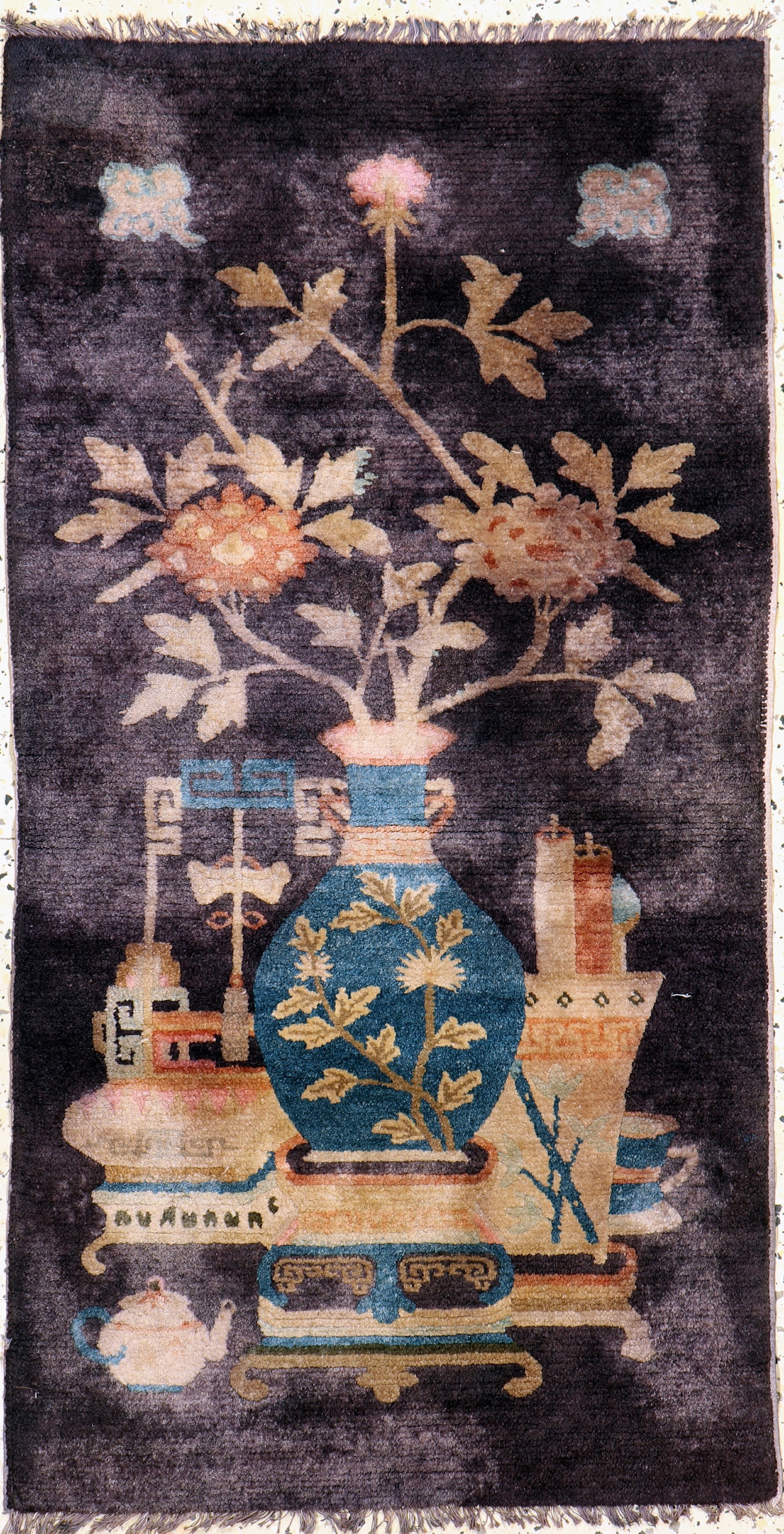 Pao Tow, China, um 1920, Wolle auf Baumwolle, ca. 125 x 66 cm, EHZ: 2, verfärbt