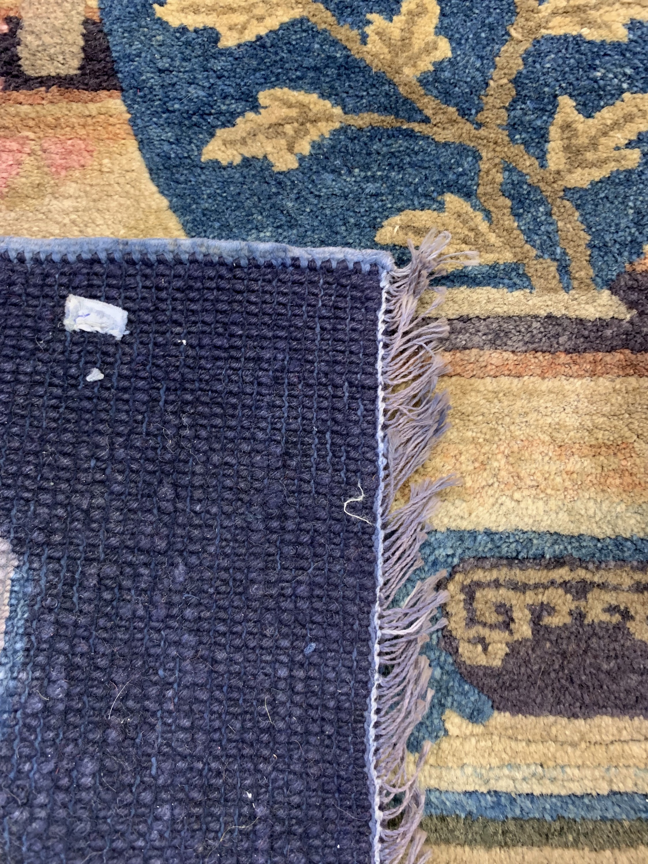 Detail d: Pao Tow, China, um 1920, Wolle auf Baumwolle, ca. 125 x 66 cm, EHZ: 2, verfärbt