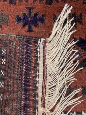 26754417c - 2 lots Baloch, Persia, approx. 50 years, wool on wool, approx. 140 x 90 cm, condition: 2. Rugs, Carpets & Flatweaves