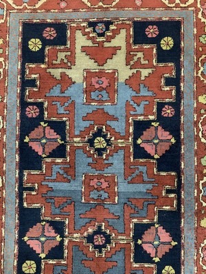 26754421a - Tetex, Europe, approx. 60 years, wool on cotton, approx. 150 x 90 cm, condition: 2. Rugs, Carpets & Flatweaves