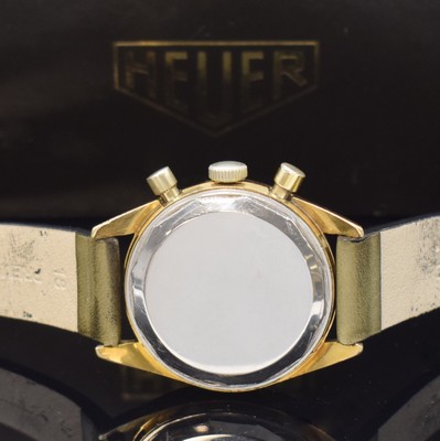 26755335c - HEUER Carrera Herrenarmbanduhr mit Schaltradchronograph Kaliber Valjoux 72