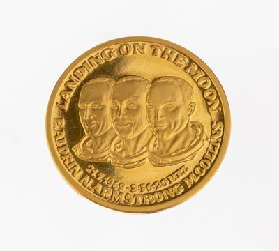 Image 26756912 - Gold Medaille "Mondlandung"