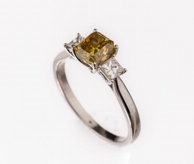 Image 26757881 - 18 kt Gold Diamant-Ring