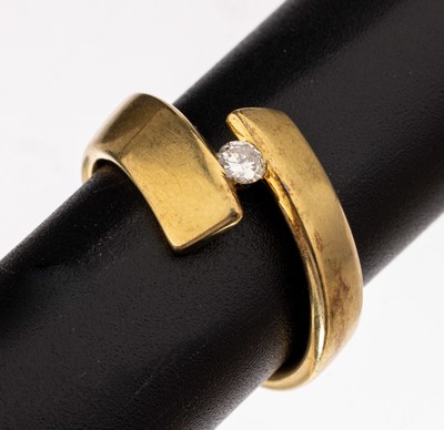 Image 26759751 - 18 kt Gold Brillant-Ring