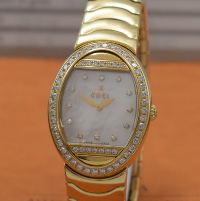 26759805a - EBEL Satya Damenarmbanduhr in GG 750/000 mit Diamanten Referenz 8057B2