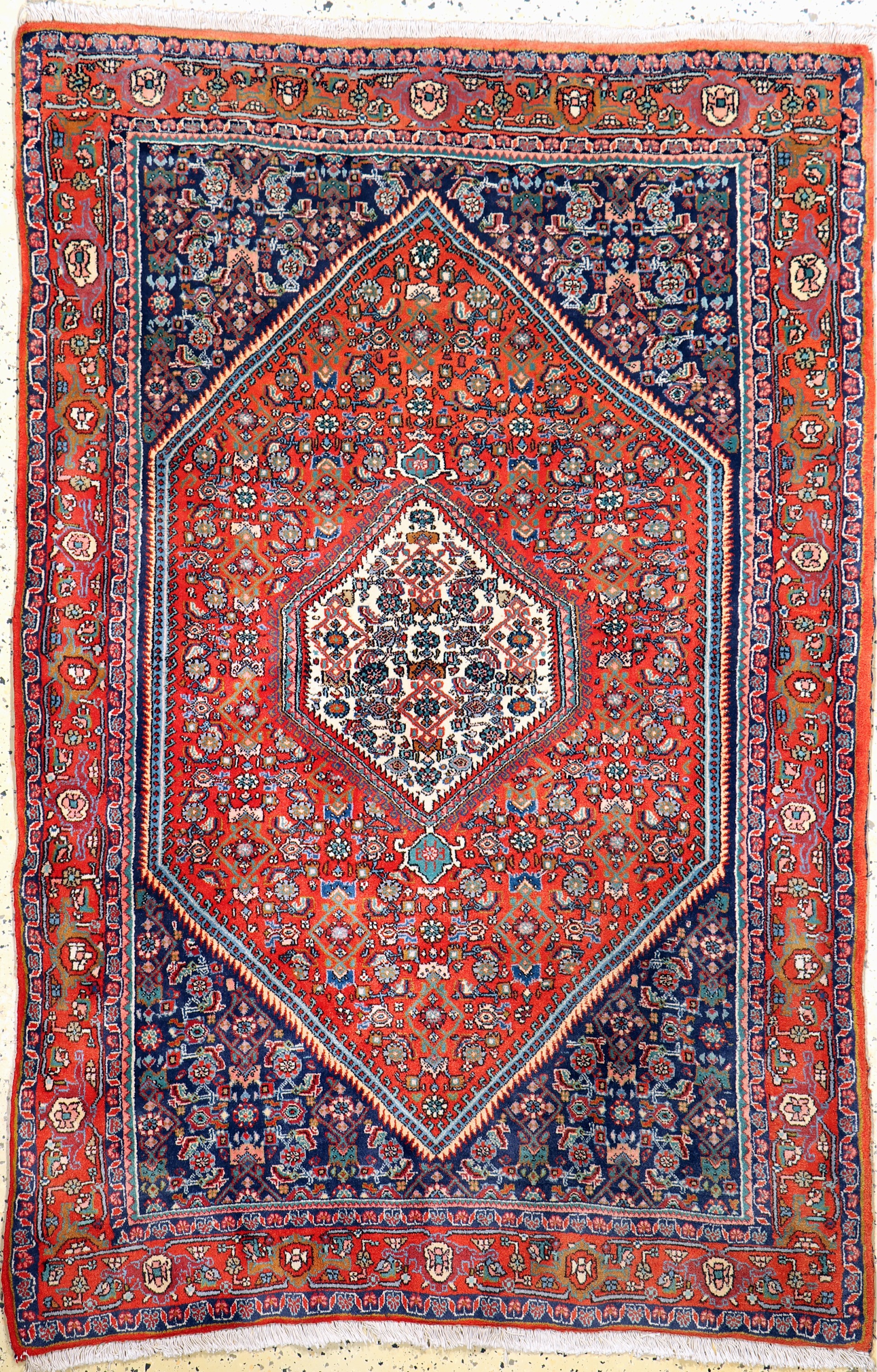 Bidjar, Persien, ca. 50 Jahre, Wolle auf Baumwolle, ca. 172 x 114 cm, EHZ: 2