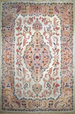 Image 26761257 - Kashan old, Persia, around 1950, wool on cotton, approx. 403 x 270 cm, condition: 3. Rugs, Carpets & Flatweaves