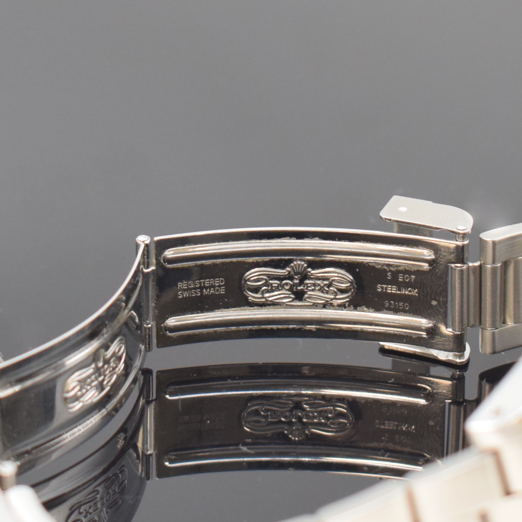 Detail c: ROLEX Herrenarmbanduhr Oyster Perpetual Date Sea-Dweller Referenz 1665, Schweiz um 1978, Automatik, Chronometer der Superlative in Edelstahl inkl. ...