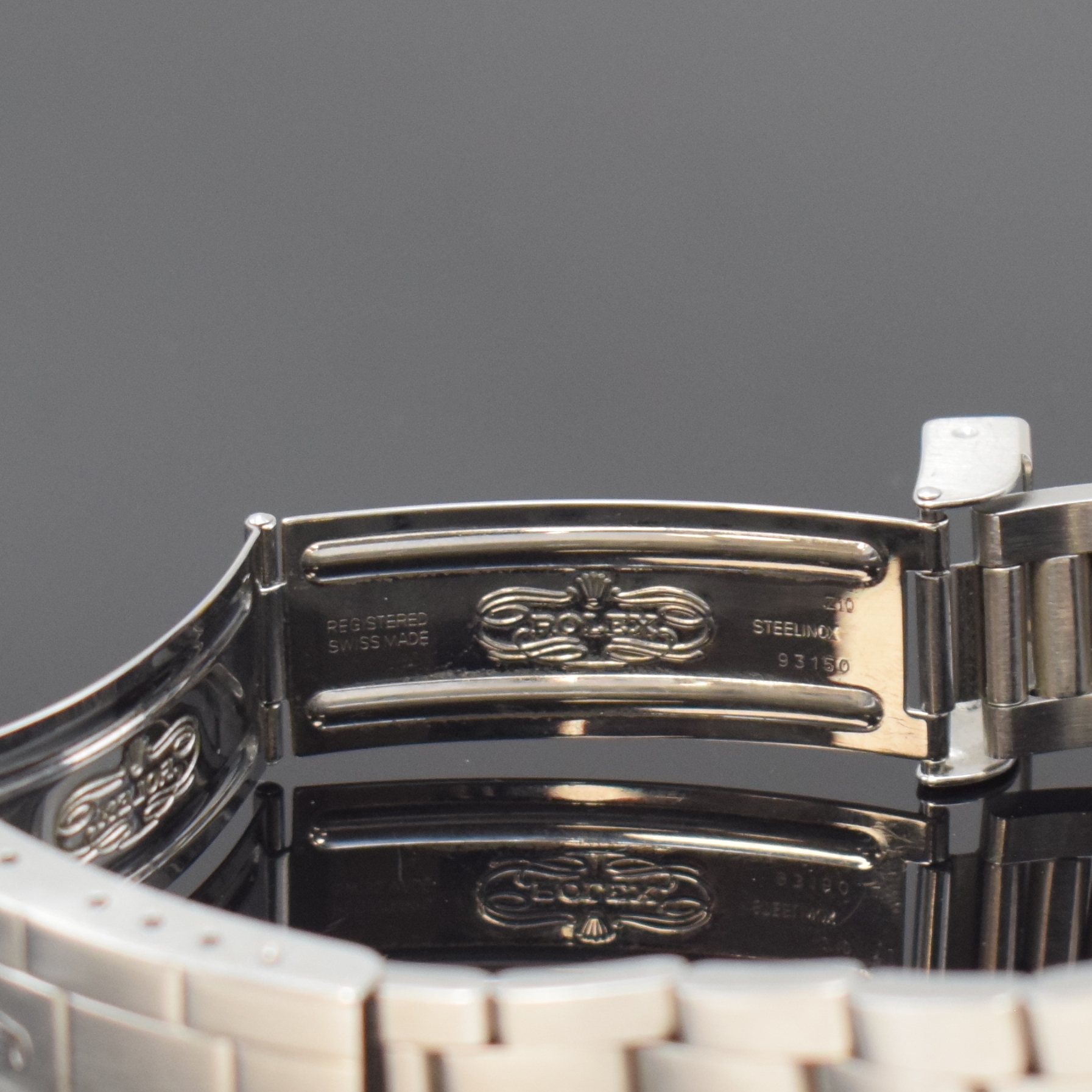 Detail d: ROLEX vintage Herrenarmbanduhr Oyster Perpetual Date Submariner Referenz 1680, Automatik, Schweiz um 1978, Chronometer der Superlative in Edelstahl ...