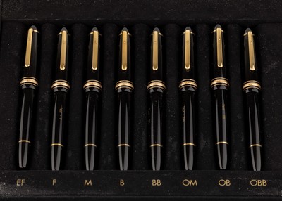 Image 26763411 - MONTBLANC Masterpiece 9 fountain pen, testing set