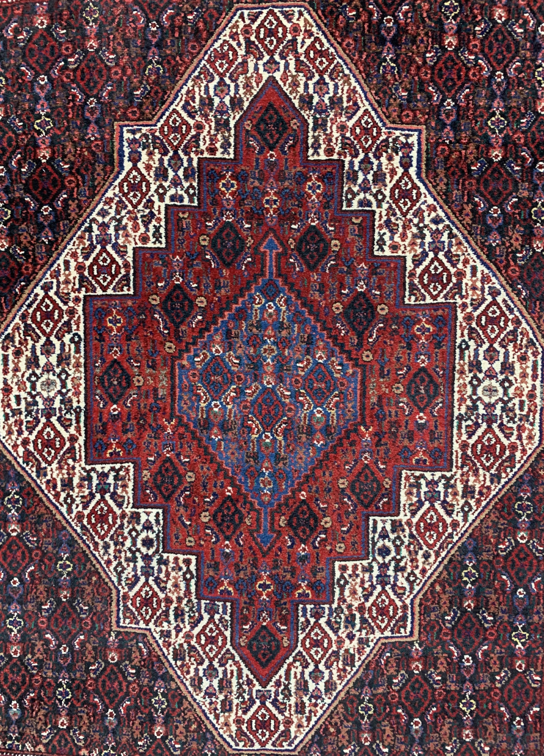 Detail a: 1 paar Senneh alt, Persien, um 1960, Wolle auf Baumwolle, ca. 166 x 135 cm, EHZ: 2