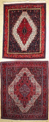 Image 26765581 - 1 pair of Senneh old, Persia, around 1960, wool on cotton, approx. 166 x 135 cm, condition: 2. Rugs, Carpets & Flatweaves