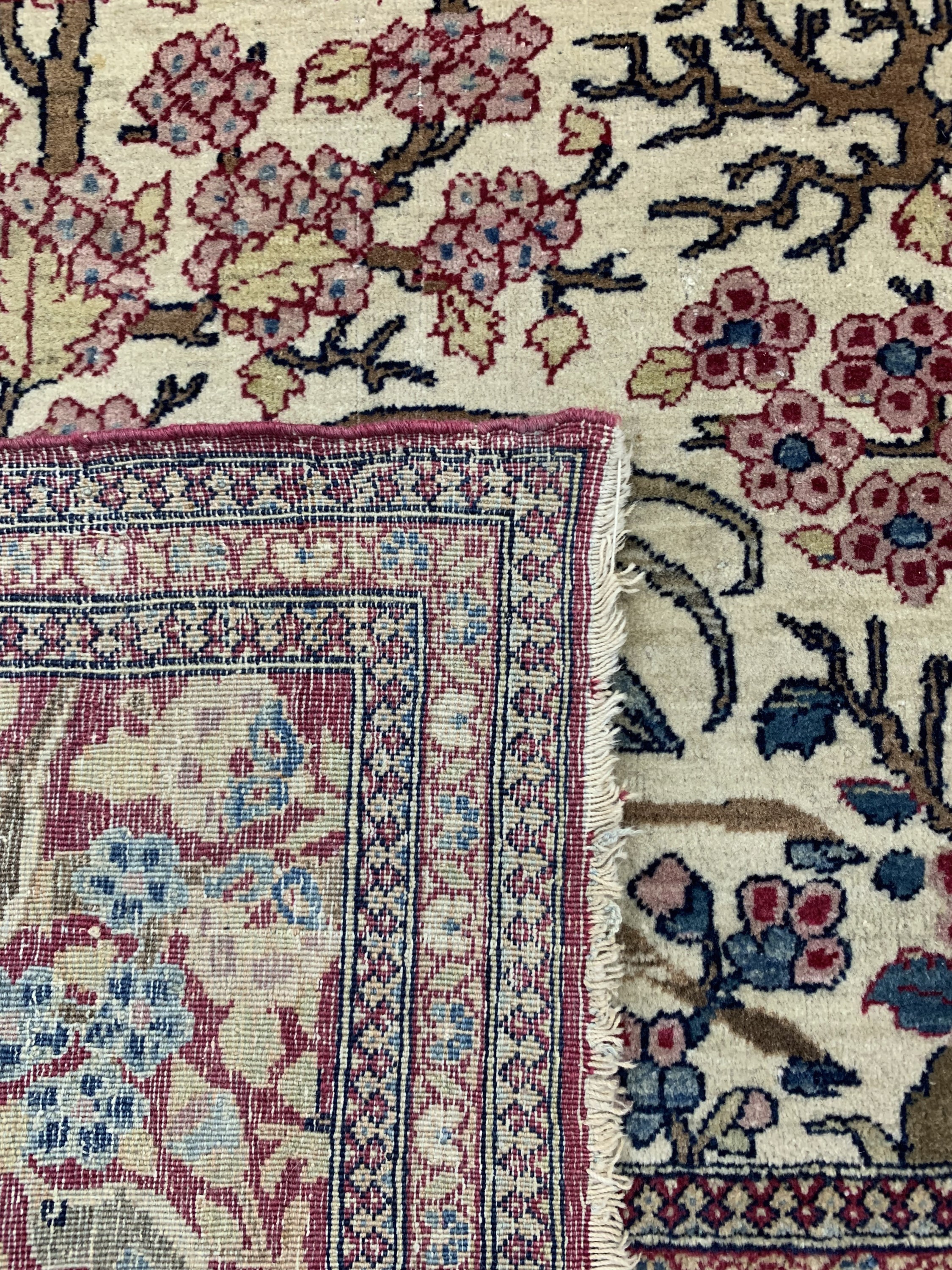 Detail f: Esfahan"Ahmad"antik, Persien, um 1900, Wolle auf Baumwolle, ca. 210 x 138 cm, EHZ: 3-4