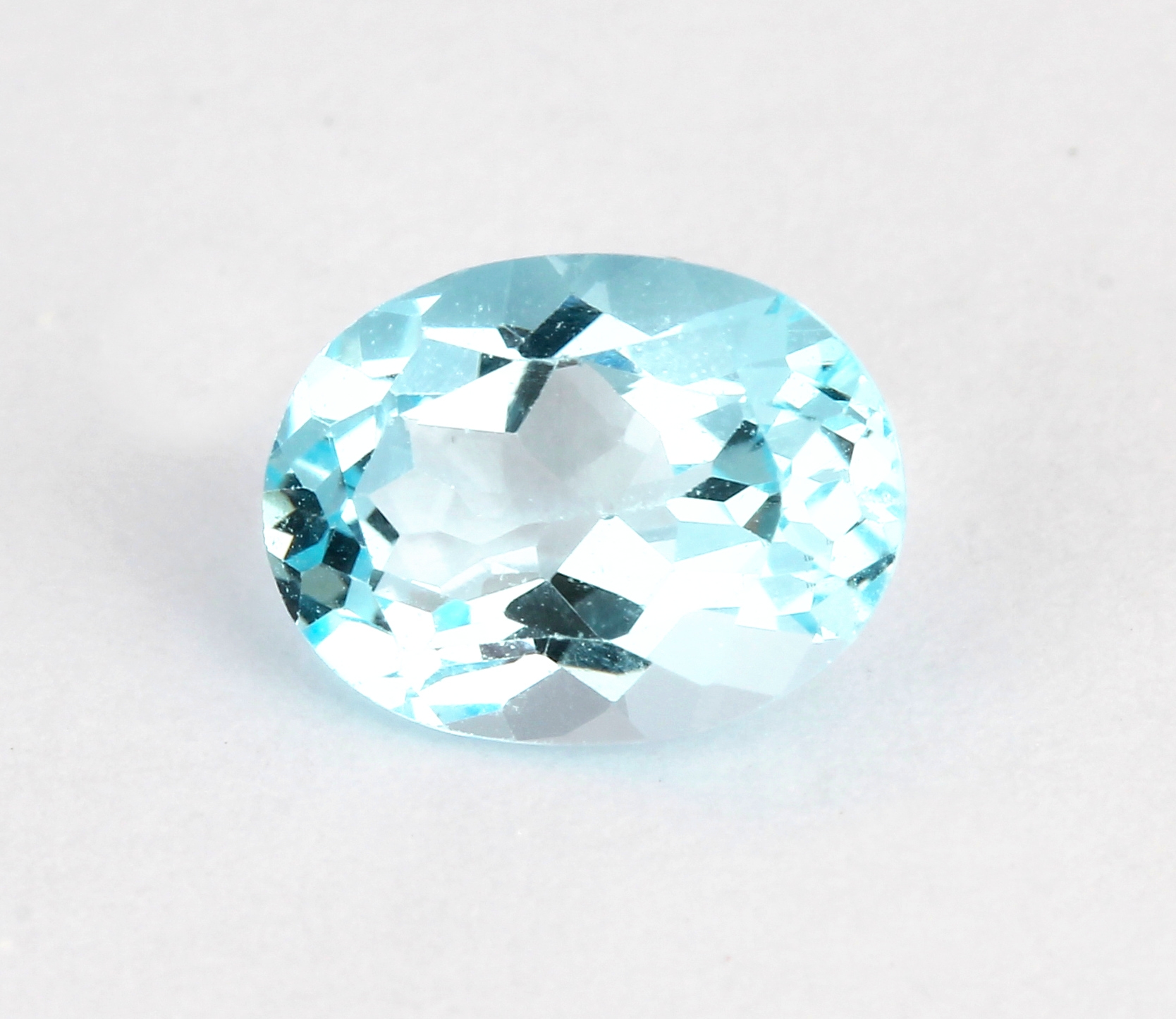Lot 6 lose Aquamarine, ca. 6.76 ct, ovalfacett. in versch. Größen