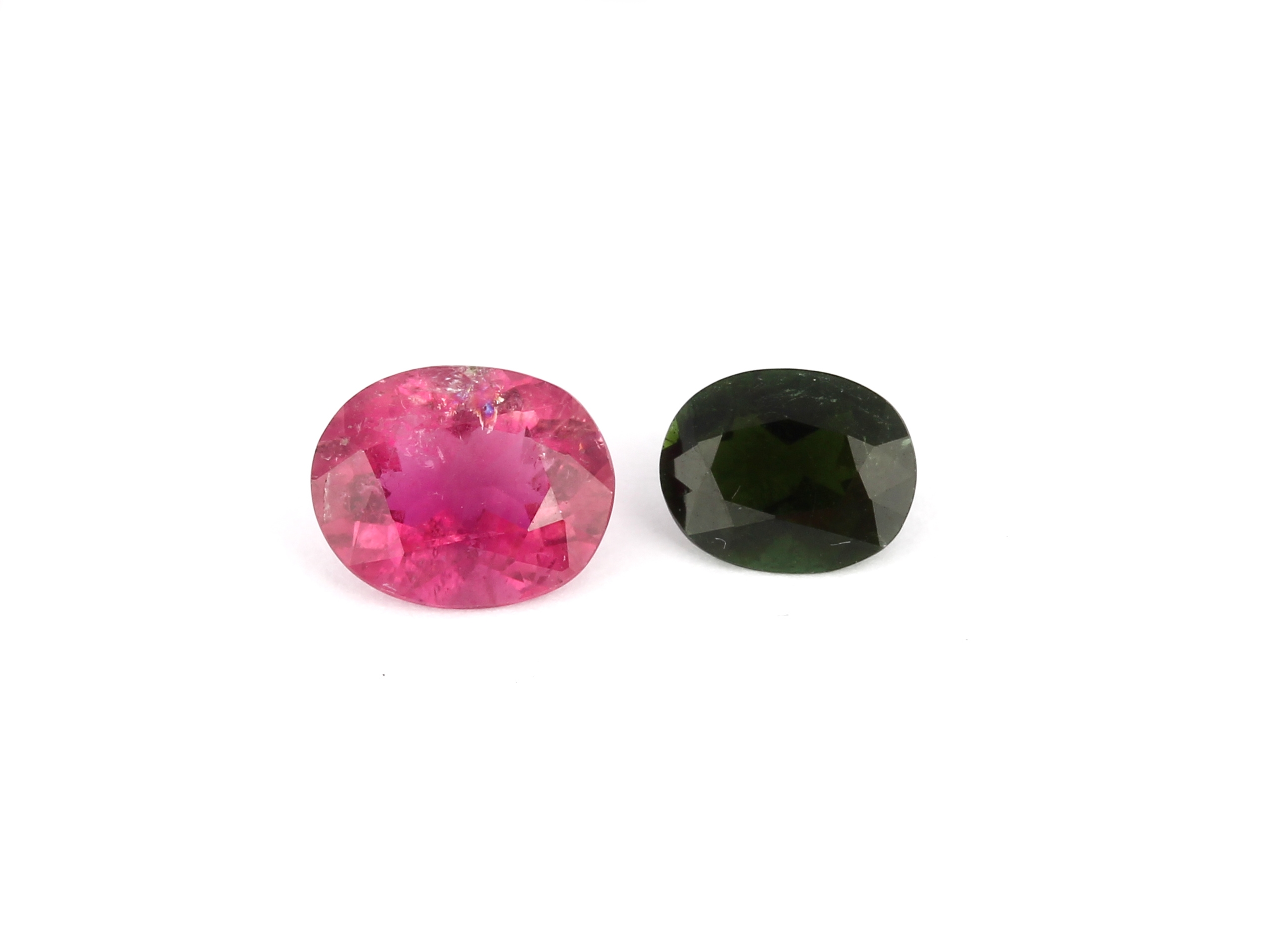 Detail a: Lot lose Turmaline, ca. 21.76 ct, versch. Schliffformen, Größen und Farben