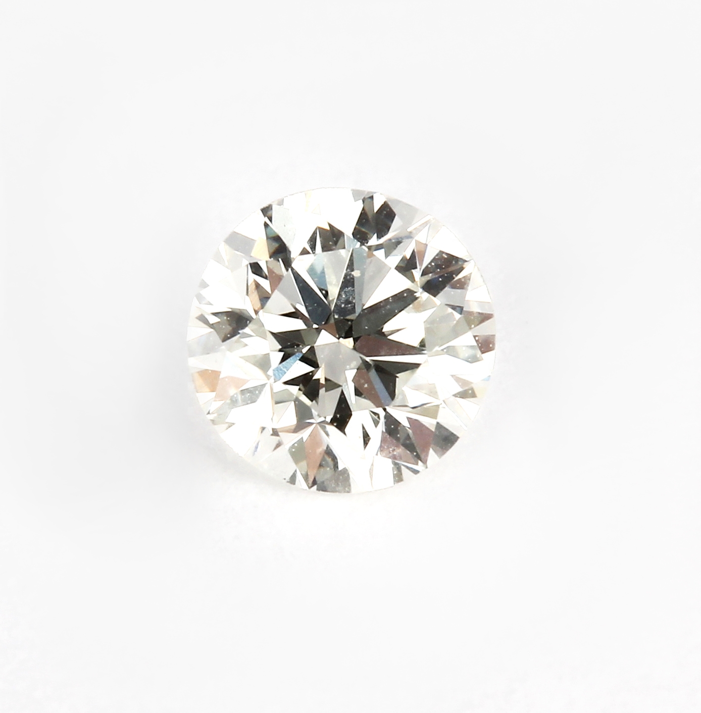 Loser Brillant, 0.43 ct l.get.Weiß(I)/vs1, mit GIA-Expertise