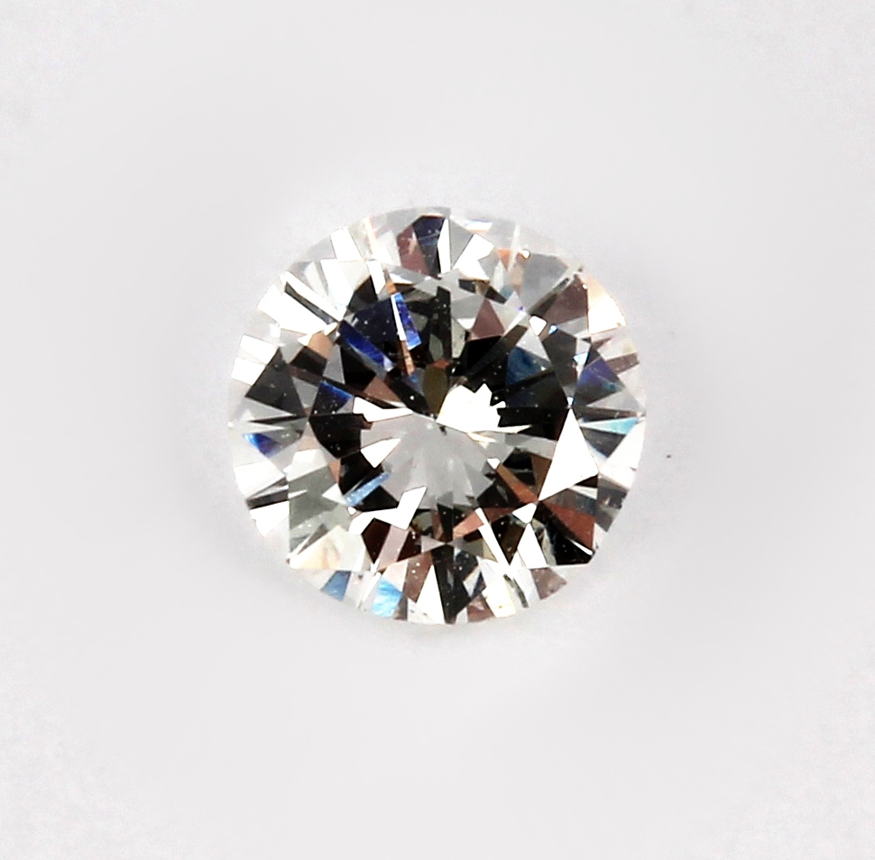Loser Brillant, 0.40 ct feines Weiß+(F)/si2, mit GIA-Expertise