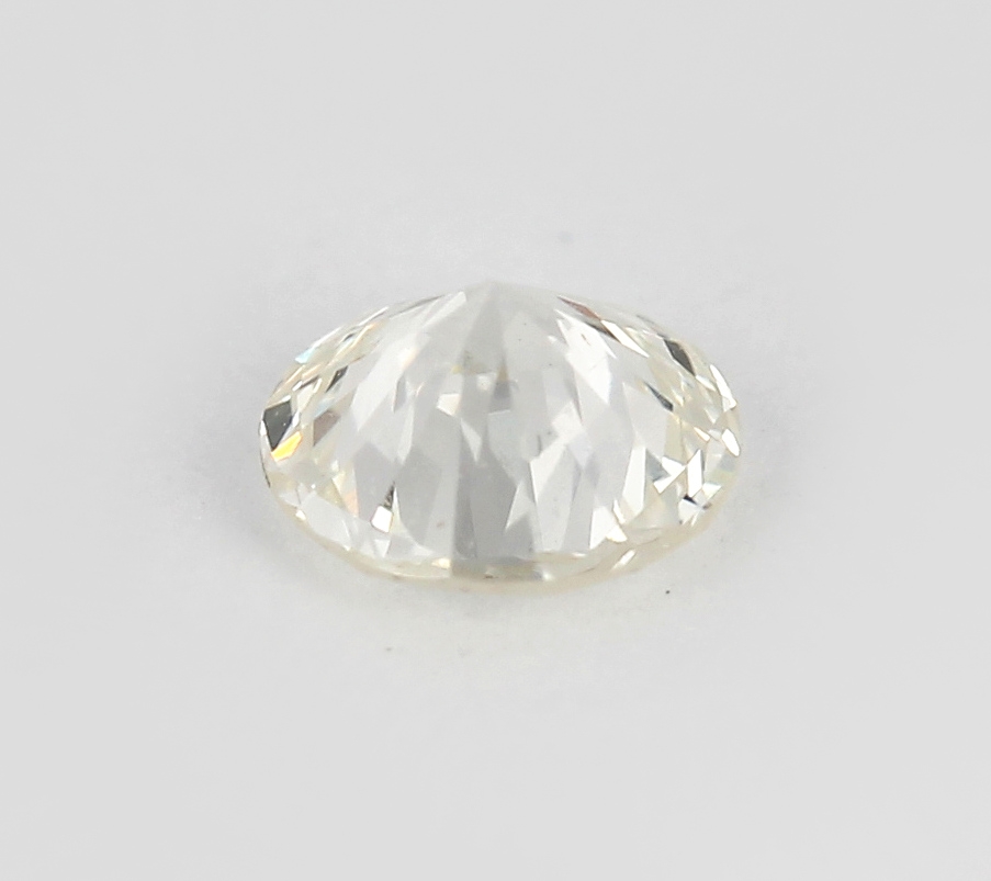 Detail a: Loser Brillant, 0.38 ct l.get.Weiß(I)/vs1, mit GIA-Expertise