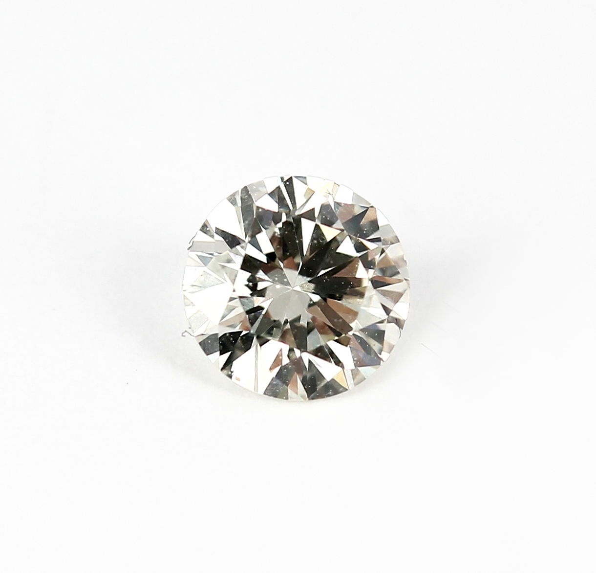 Loser Brillant, 0.36 ct get.Weiß(K)/vs1, mit GIA-Expertise