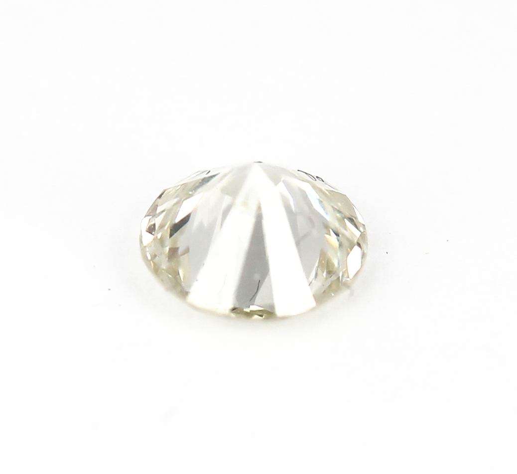 Detail a: Loser Brillant, 0.36 ct get.Weiß(K)/vs1, mit GIA-Expertise