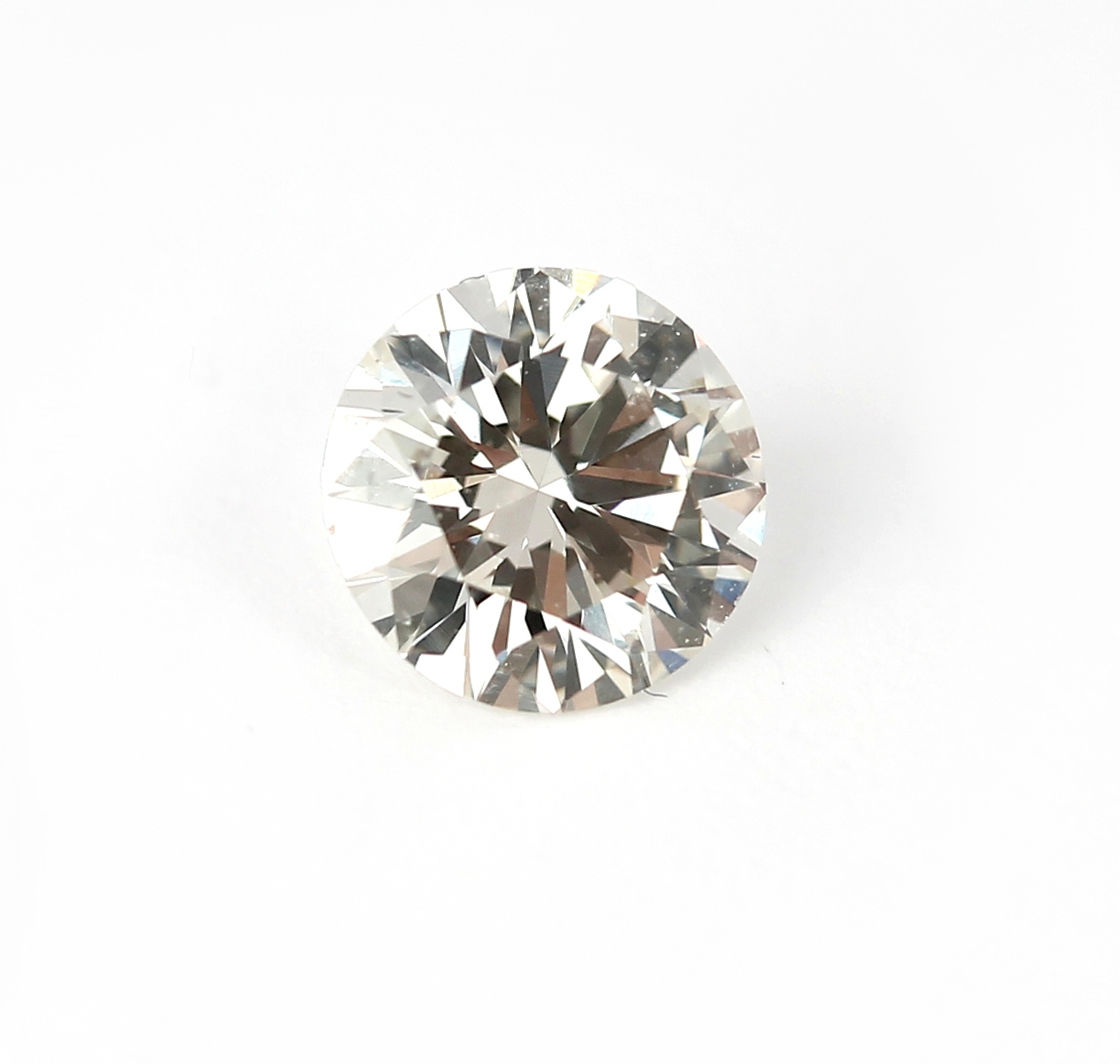 Loser Brillant, 0.27 ct Getönt(N)/vvs2, mitGIA-Expertise
