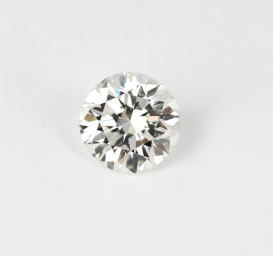 Loser Brillant, 0.21 ct Weiß(H)/si2, mit GIA-Expertise